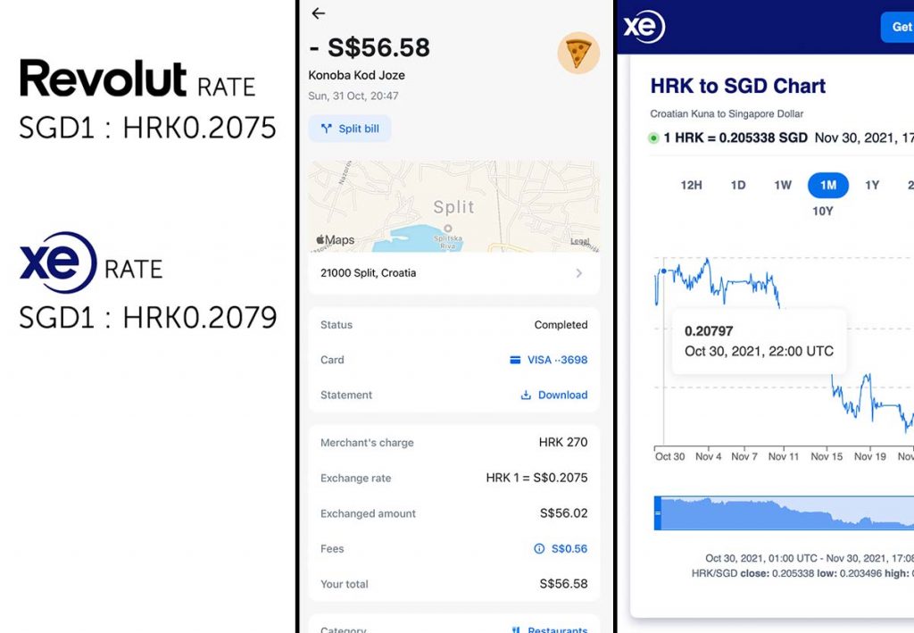 Revolut-SGD-to-HRK-Transaction-Revolut-Review