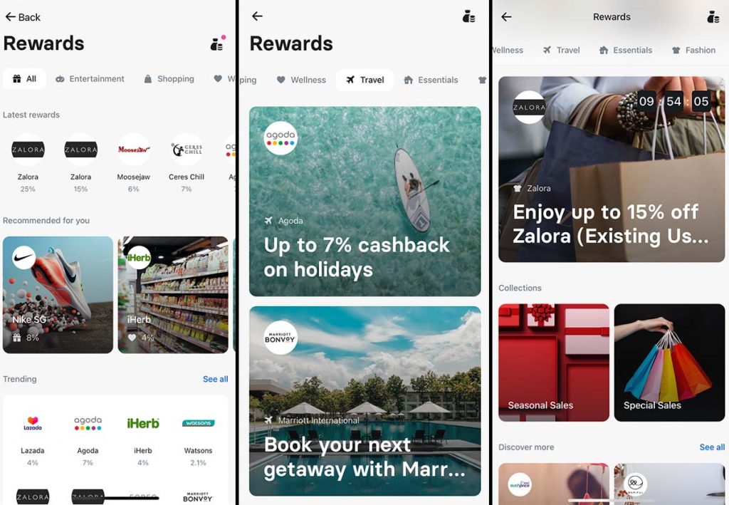 Rewards on Revolut App