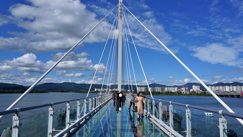 Soyanggang Skywalk Chuncheon - Day Trips out of Seoul