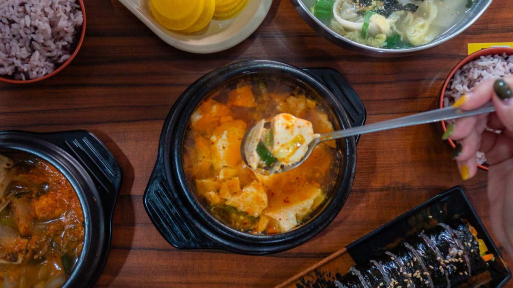 Sundubu Spicy Tofu Soup - Seoul Food Guide