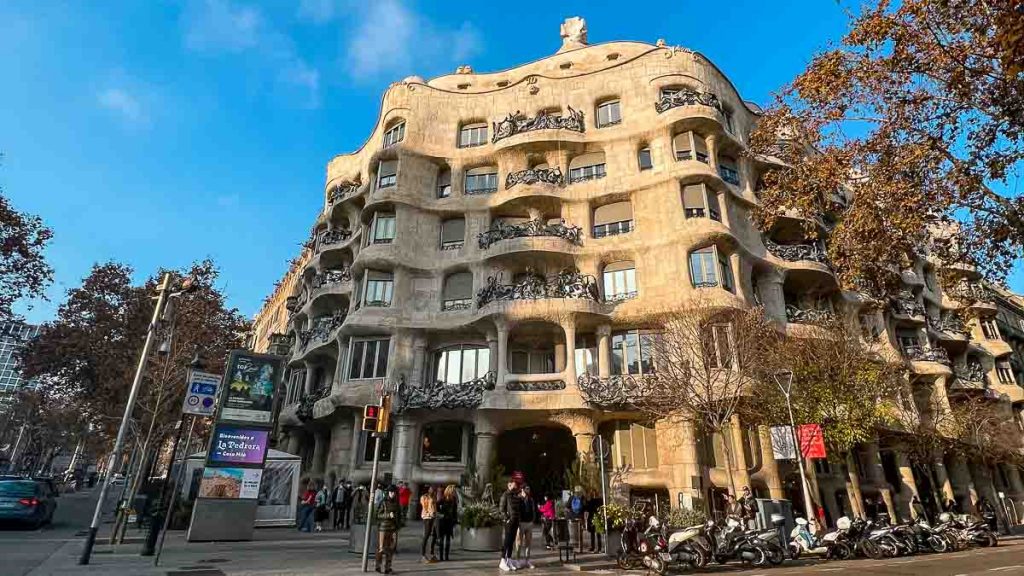 Casa Mila La Pedrera Exterior - Best Things to do in Barcelona