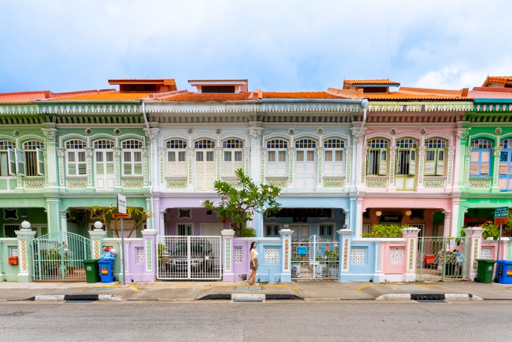 Colourful shophouses along Joo Chiat - Things to do in Katong