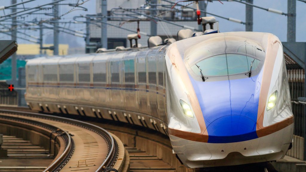 Hokuriku Shinkansen on Railway - Central Japan