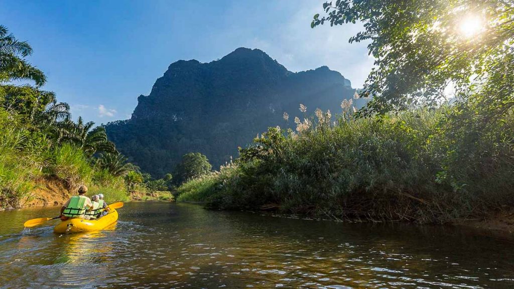 Khao Sok National Park Kayaking Thailand - VTL Singapore