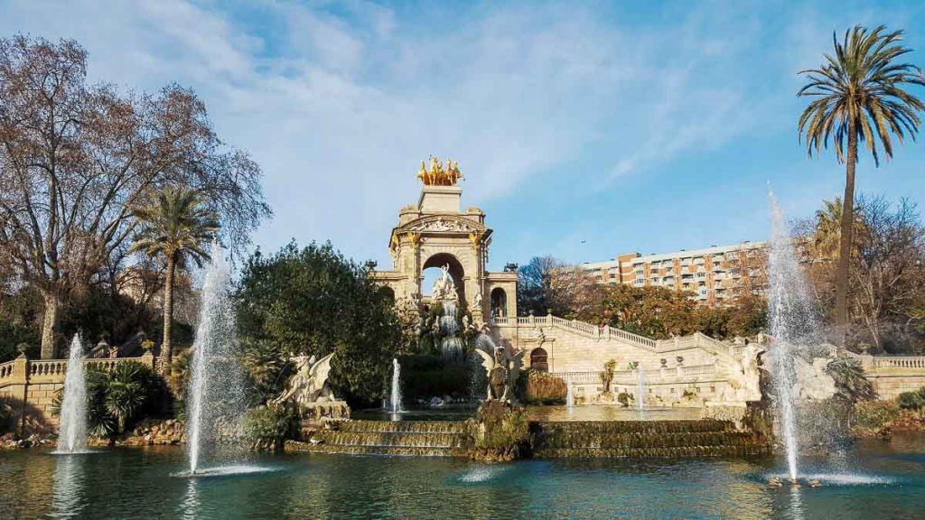 Parc de la Ciutadella Cascada Monumental - VTL Trip to Spain