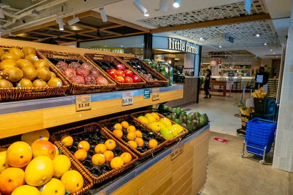 fresh produce at Little Farms - Katong Guide