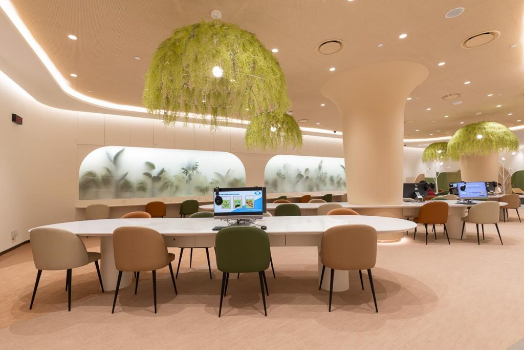 Indoor garden in Choa Chu Kang library - LTA OTWStories Hiddens Gems Around the Neighbourhood