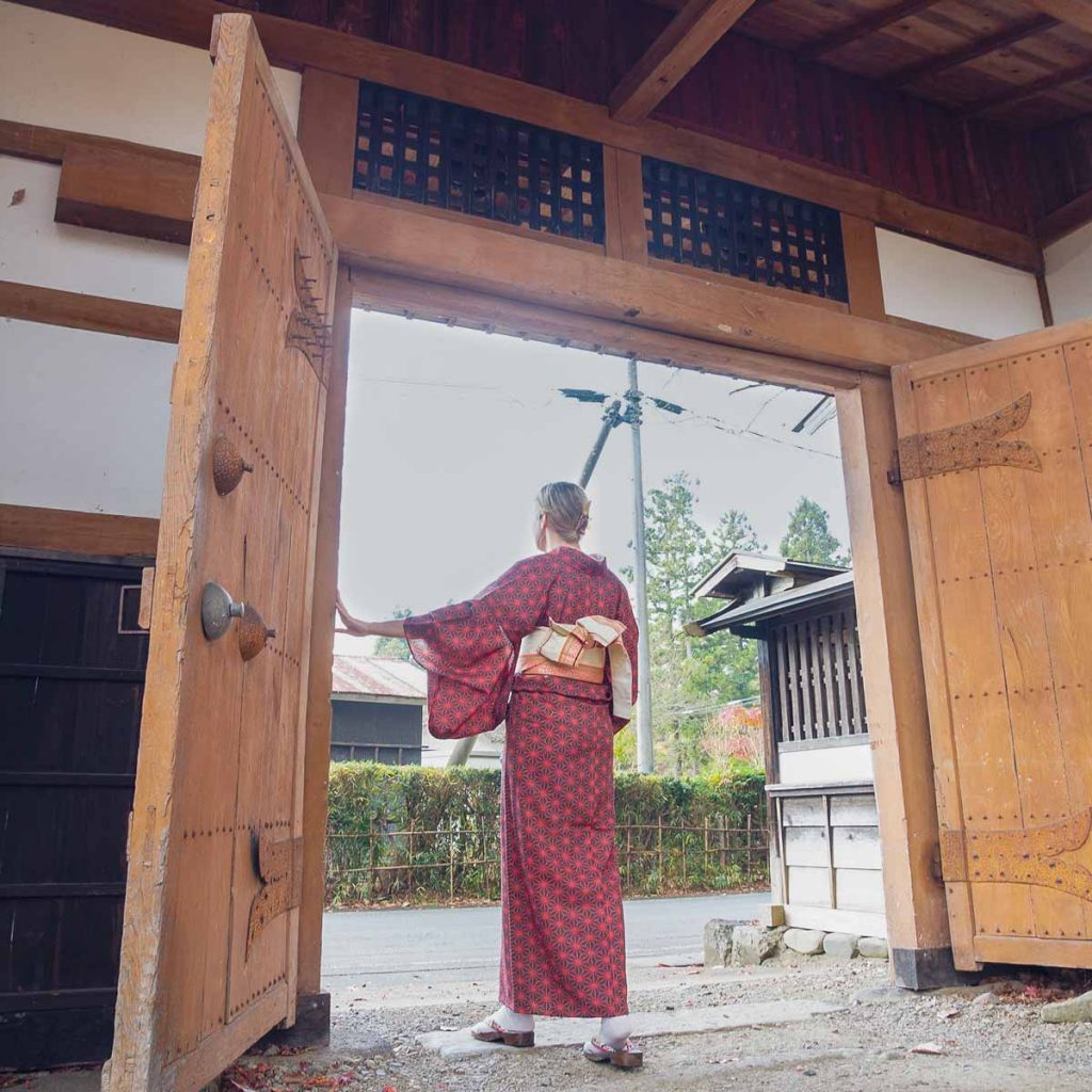 Grandma in Kimono - Iwate