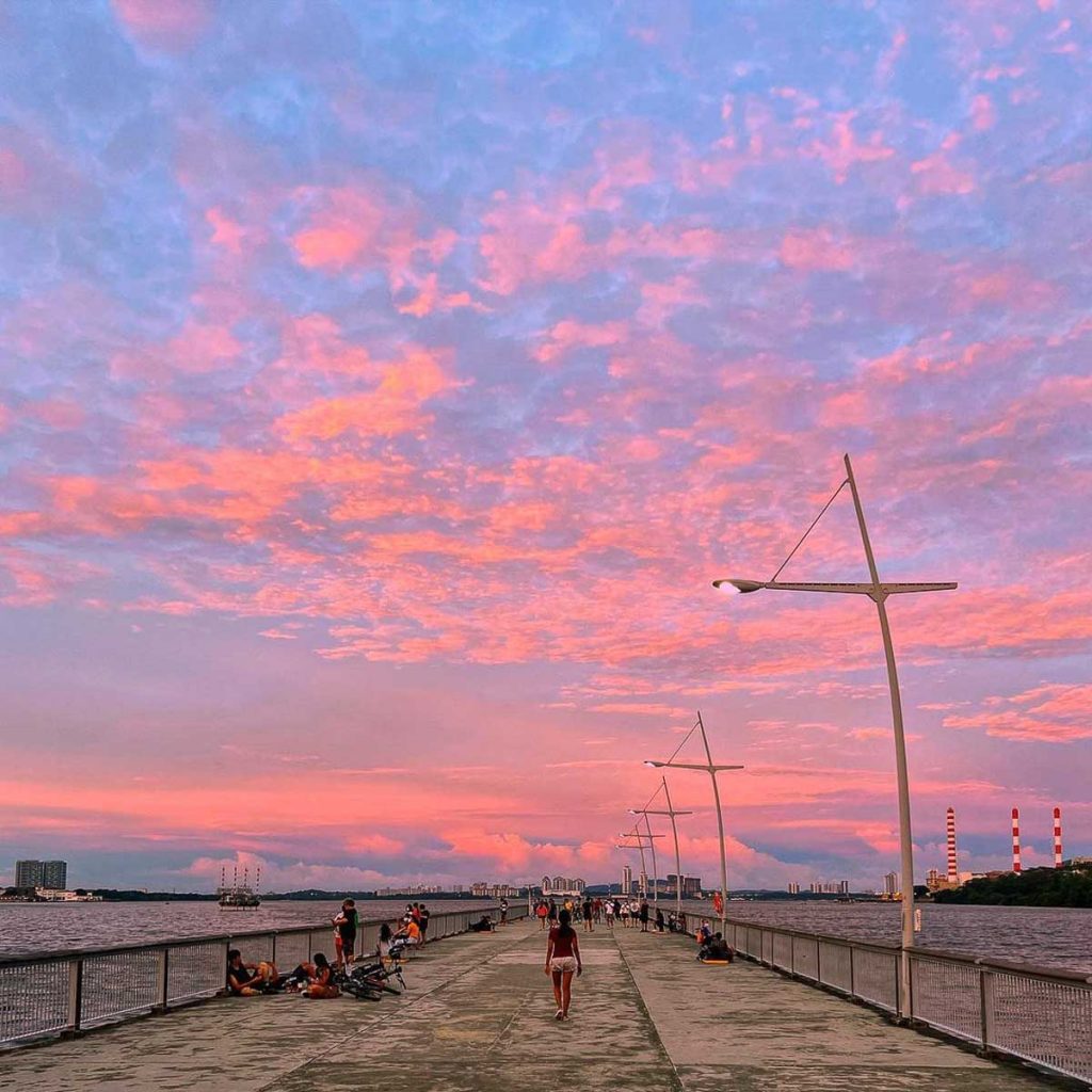 Woodlands Waterpoint Park jetty - LTA OTWStories Hiddens Gems Around the Neighbourhood