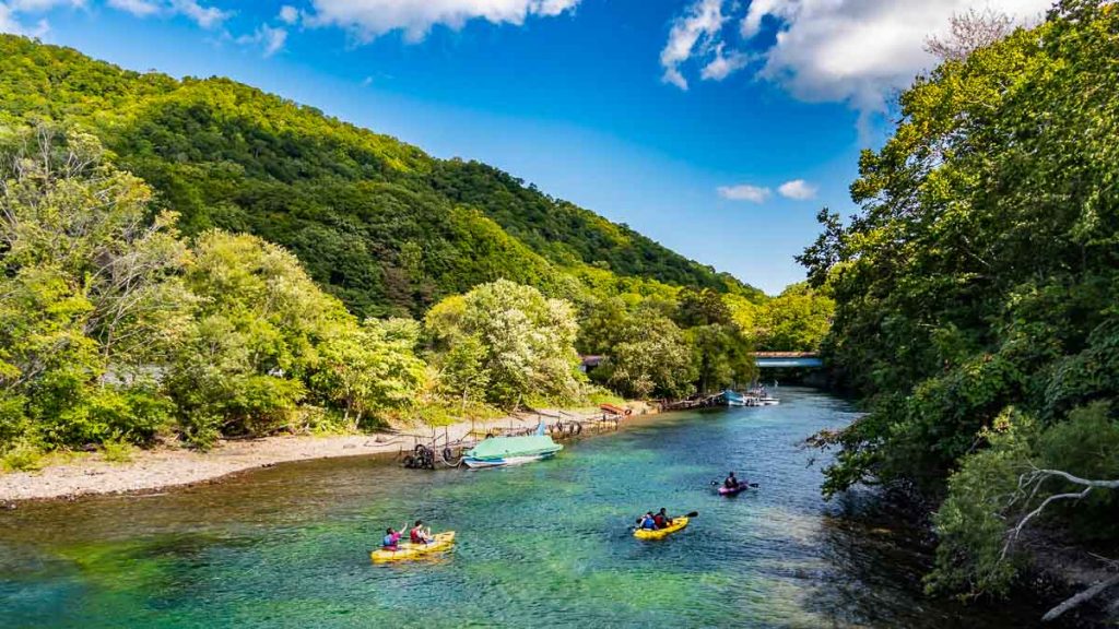 Clear Kayak in Shikotsu Lake - Holiday Activities