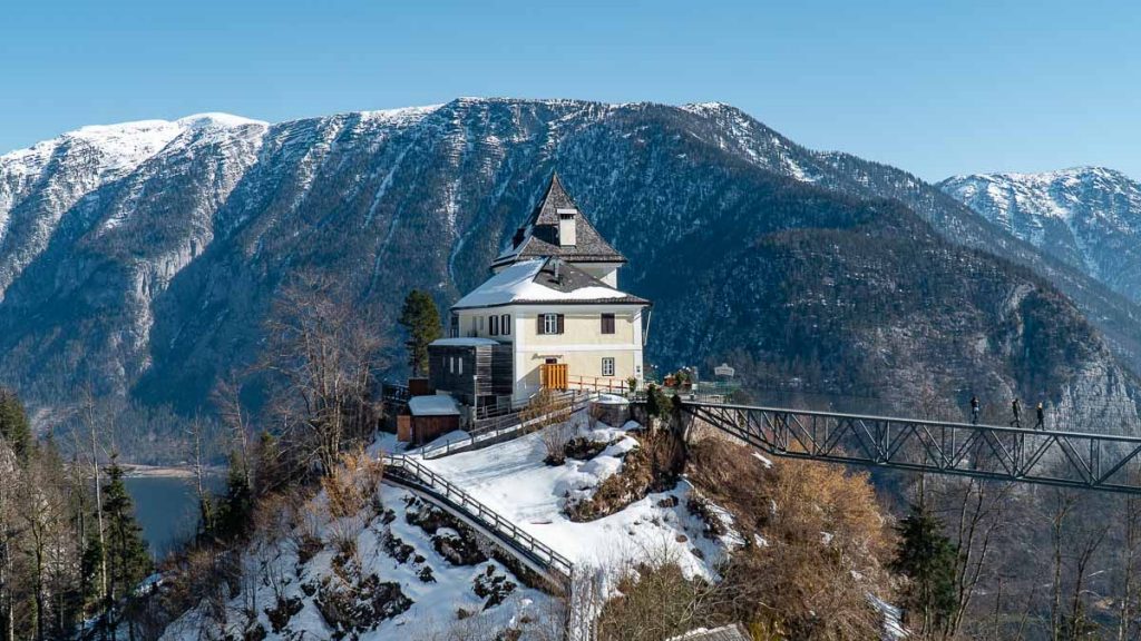 Hallstatt Skywalk During Winter - Austria Itinerary