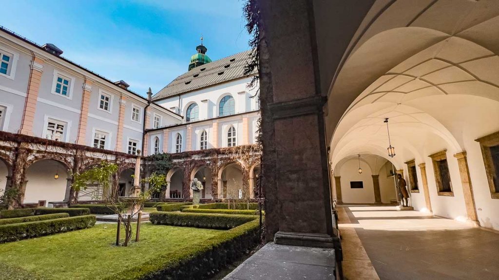 Innsbruck Court Church Courtyard - Austria Itinerary