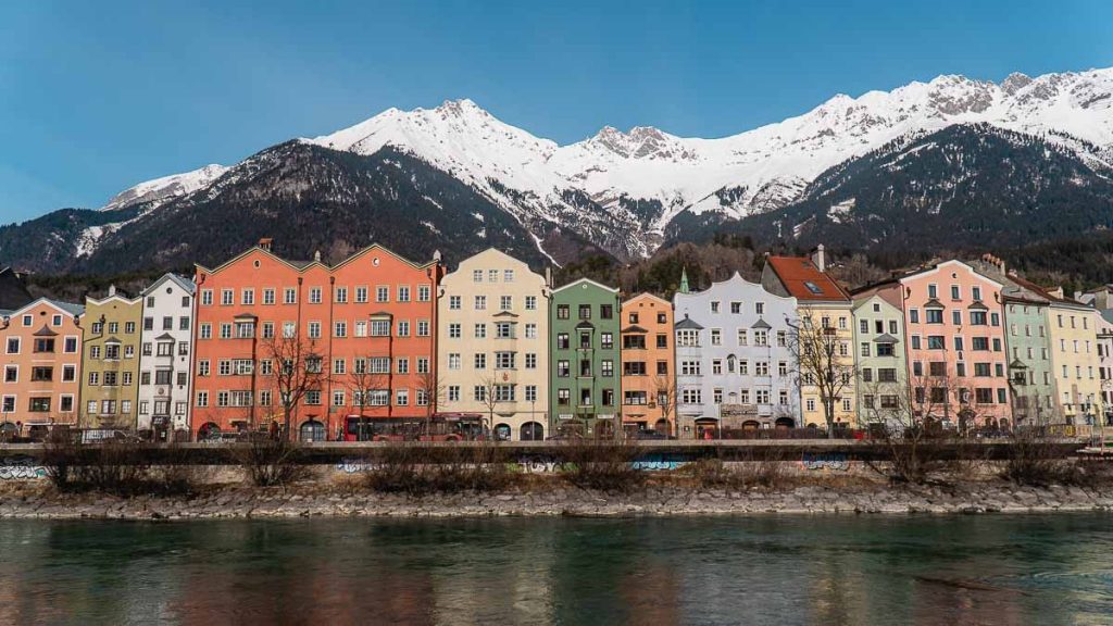 Innsbruck Old Town Colourful Houses - Austria Winter Itinerary