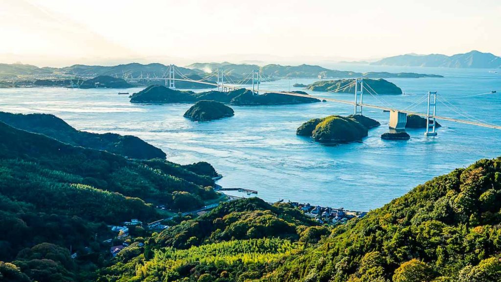 Ocean View at Shimanami Kaido - Japan Outdoor Adventure