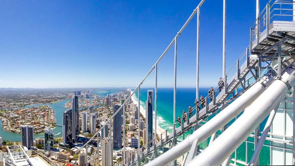 People Climbing SkyPoint - Queensland Travel Guide