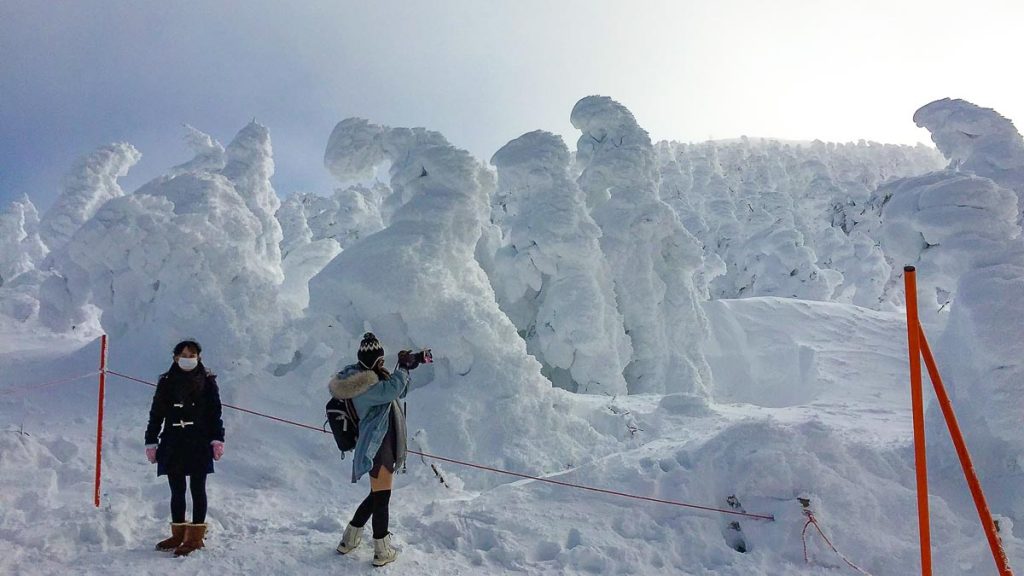 Snow Monsters in Zao Onsen Ski Lodge - Japan Outdoor Adventure