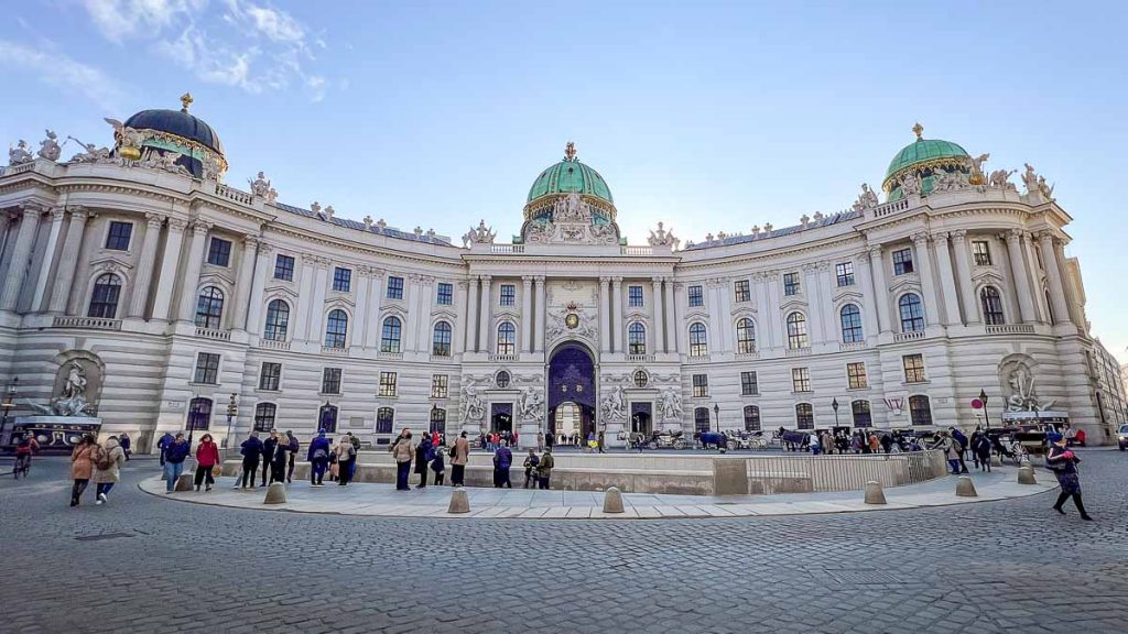 Vienna Hofburg Palace Entrance - Austria Itinerary