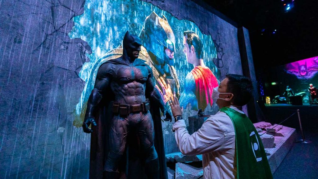 Man at Batman Exhibition - Gold Coast Itinerary