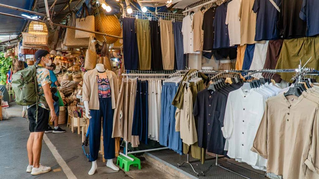 Chatuchak Weekend Market Clothes Shops - Family Vacation 2022