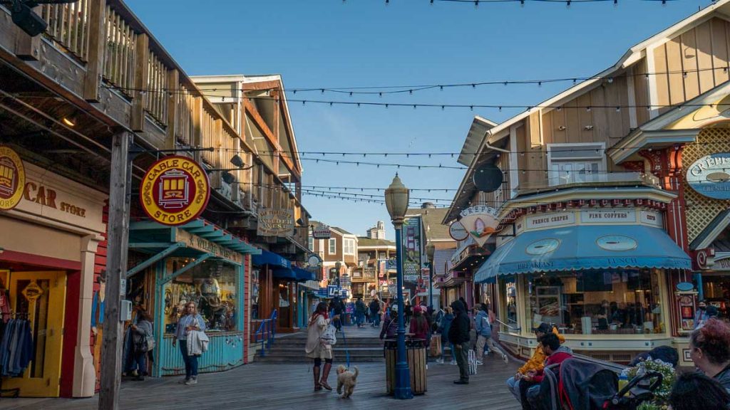 Fisherman�s wharf Pier 39 San Francisco city break Travel Guide Tips