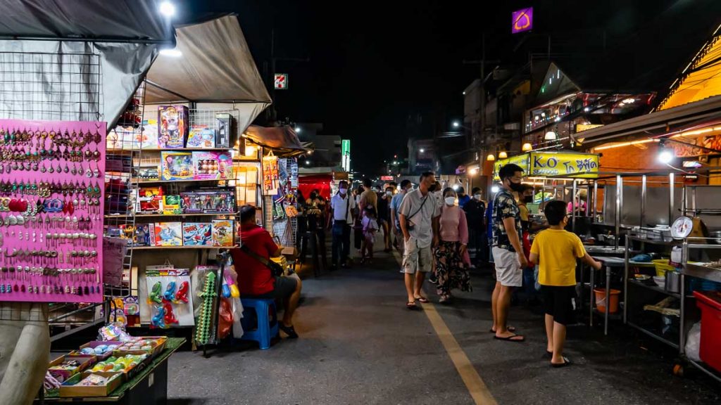 Hua Hin Night Market Stalls - Bangkok Itinerary