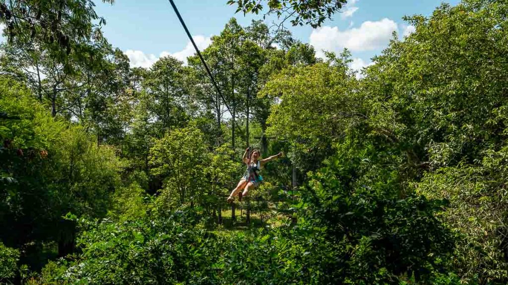 Hua Hin Tree Top Adventure Park Zipline - Bangkok Itinerary