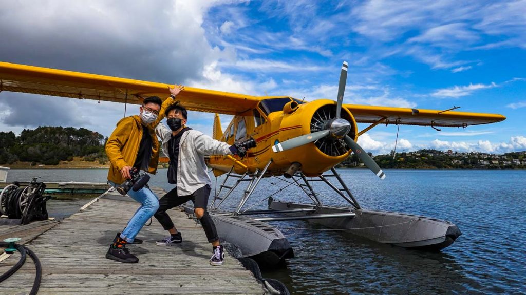 People standing beside seaplane - Things to do in San Francisco