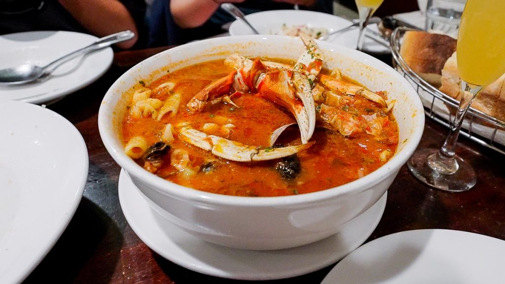 Cioppino at Sotto Mare - SF Itinerary