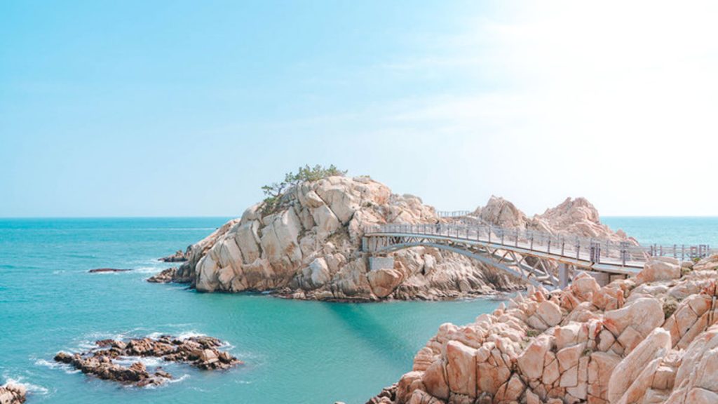 View of Daewangam Rock - Things to do in Busan