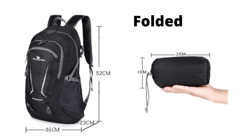 Foldable backpack - Travel Essentials to get on Taobao 618