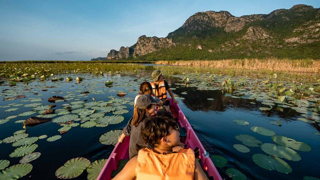 Parc national de Hua Hin Khao Sam Roi Yot Marais d'eau douce de Thung Sam Roi Yot - - Road Trip en Thaïlande