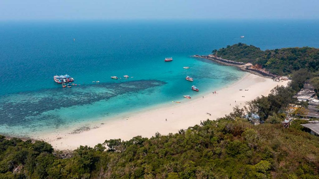 Pattaya Koh Sak Island Drone Shot - Things to do in Pattaya