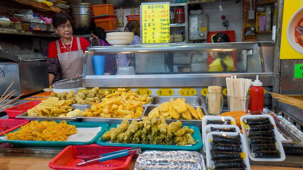 Maeil Olle Market Stall - Things to do in Korea