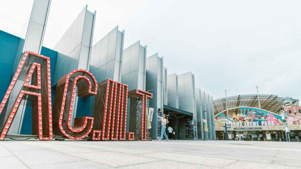 Arcade at Shinhwa World - K-pop Filming Locations