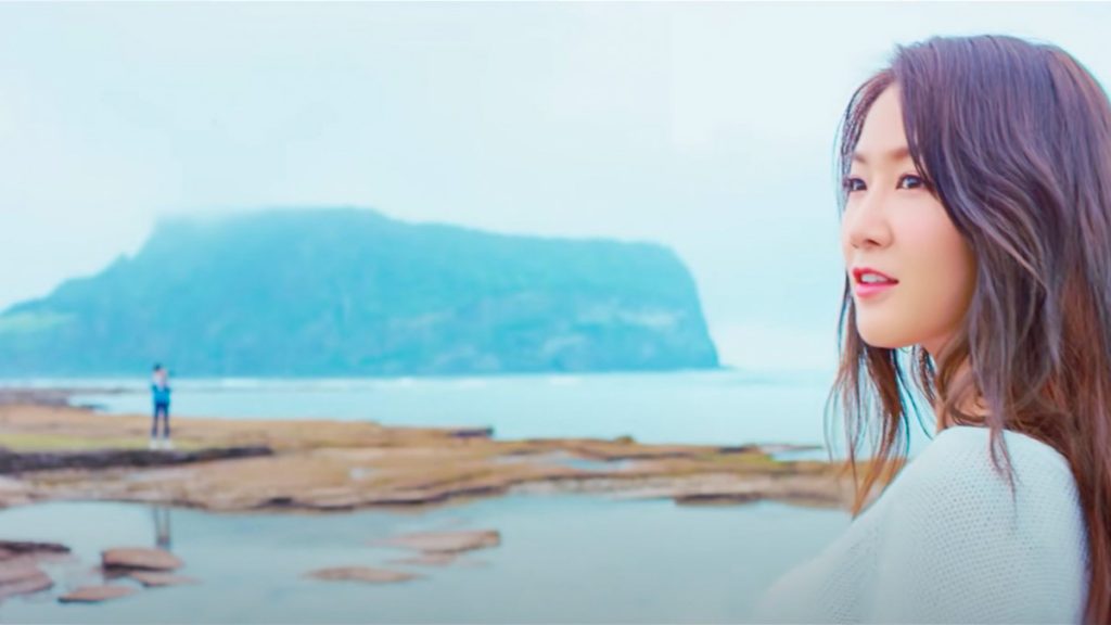 Girl at Jeju Island - K-pop Filming Locations