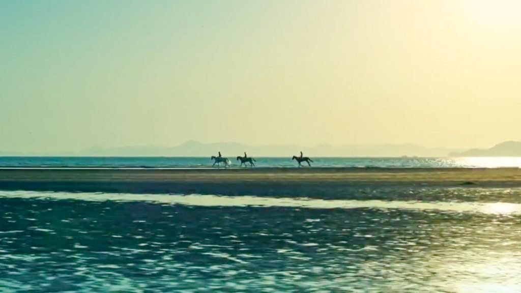 Horses Galloping on Beach - K-drama Filming Locations