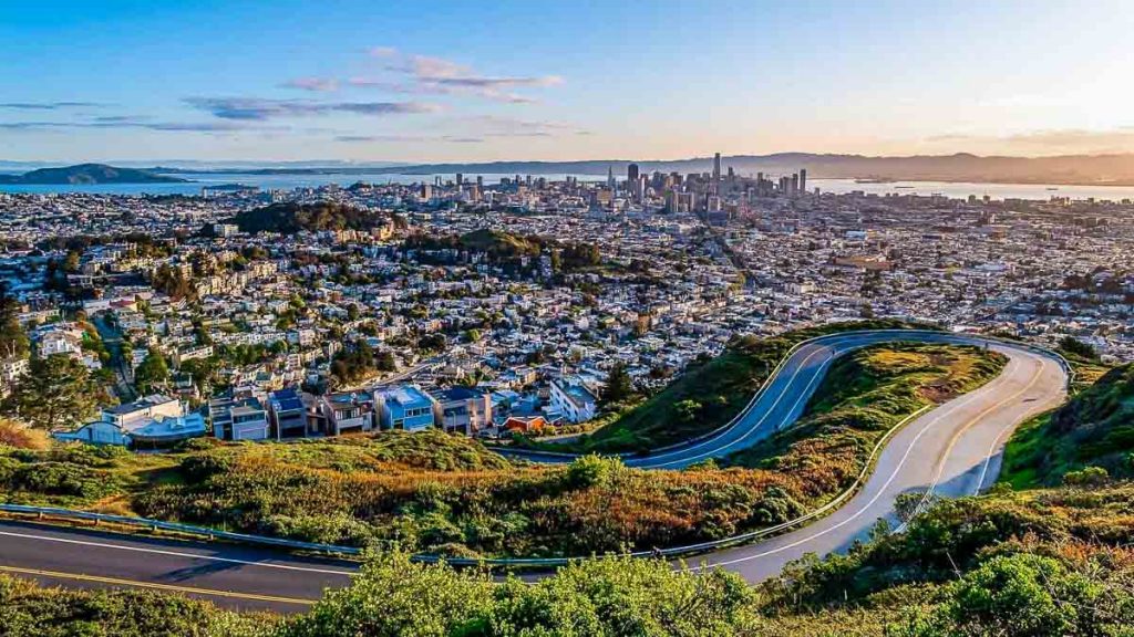 Twin Peaks - San Francisco Itinerary