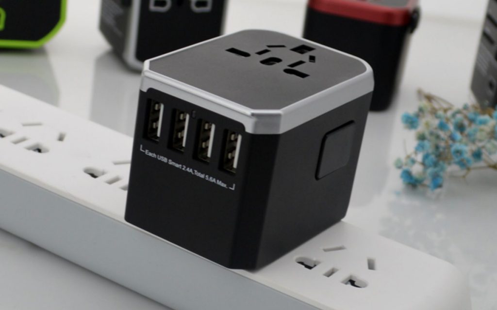 Universal adapter with USB ports - Travel Essentials to get on Taobao 618
