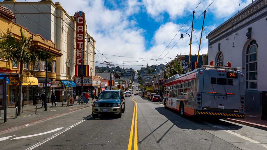 Castro District Roads - San Francisco LGBT