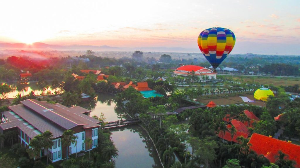 Hot Air Balloon View in Chiang Mai - Getaways from Singapore