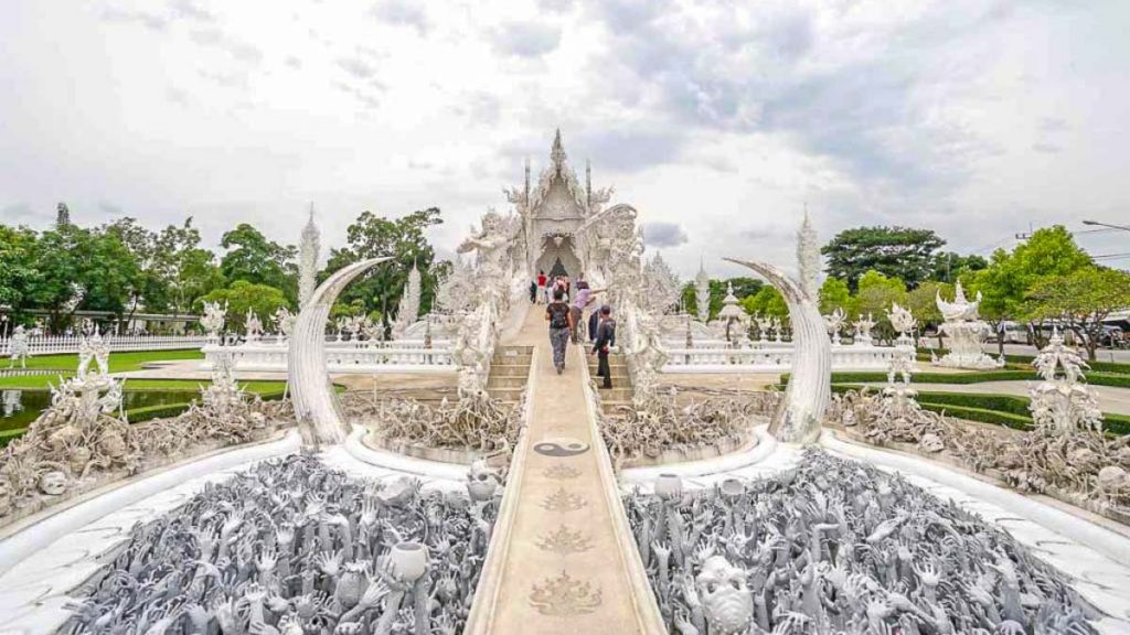 Chiang Mai White Temple - Budget Travel