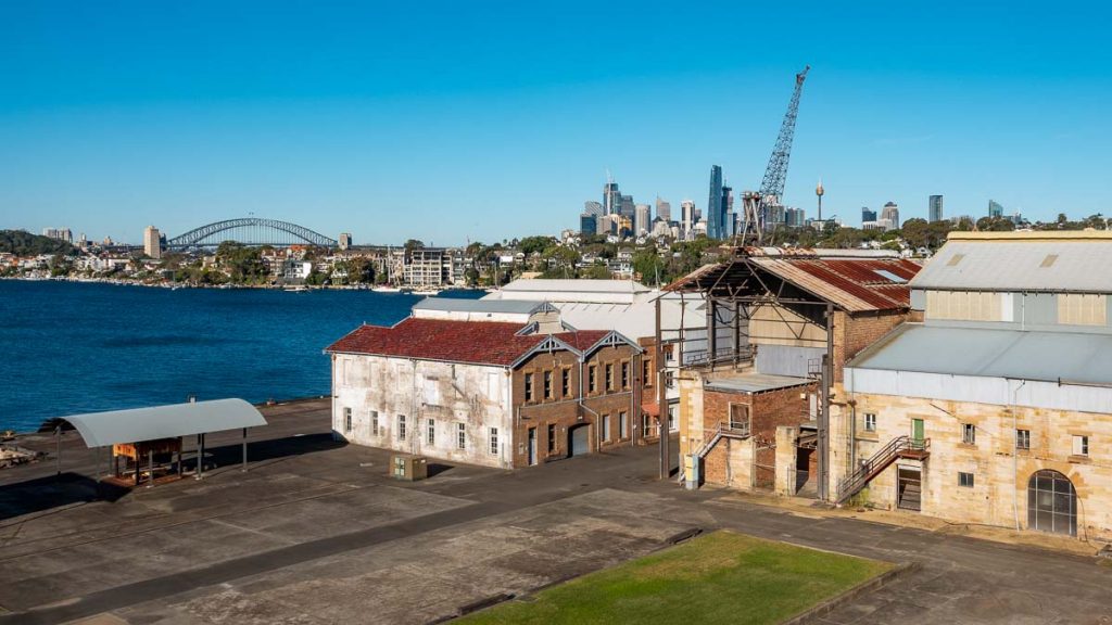 Cockatoo Island View of Sydney Skyline - New South Wales Itinerary