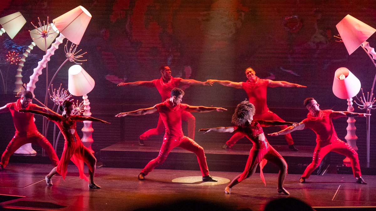 People Performing on Stage - Genting Dream