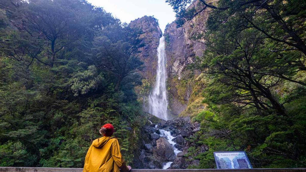 Devils Punchbowl Waterfall - New Zealand South Island Itinerary