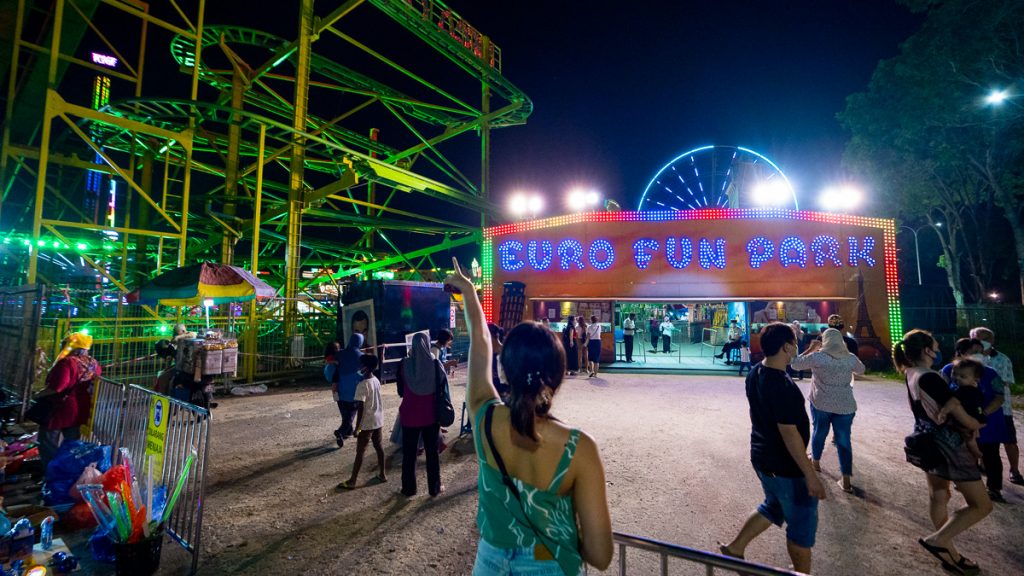 Euro Fun Park Entrance -  Johor Day Trip