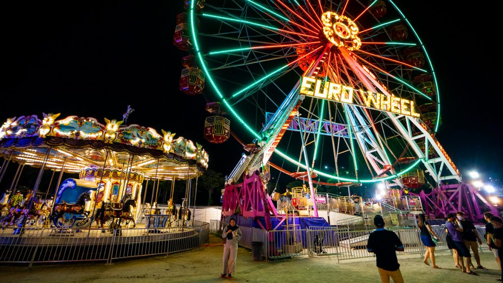 Euro Fun Park Ferris Wheel - Things to do in Johor Bahru