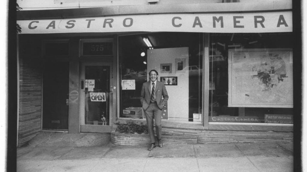 Harvey Milk at Castro Camera - San Francisco Pride