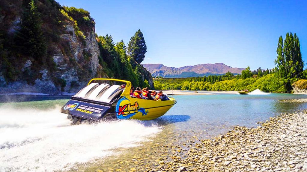 KJet Jet Boat Lake Wakatipu- Things to do in New Zealand