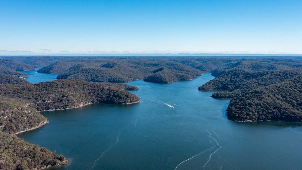 Ku Ring Gai Chase National Park Drone Shot -  Best Things to do in New South Wales
