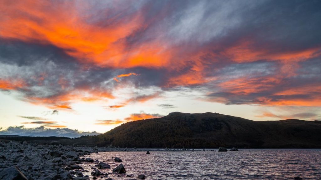 Lake Tekapo Sunset  - New Zealand South Island Itinerary